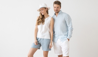 Ropa de lino para hombre en verano